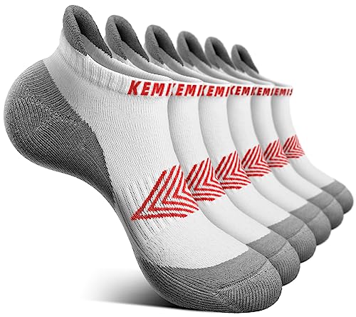 6pairs-white /Rose Red2982
