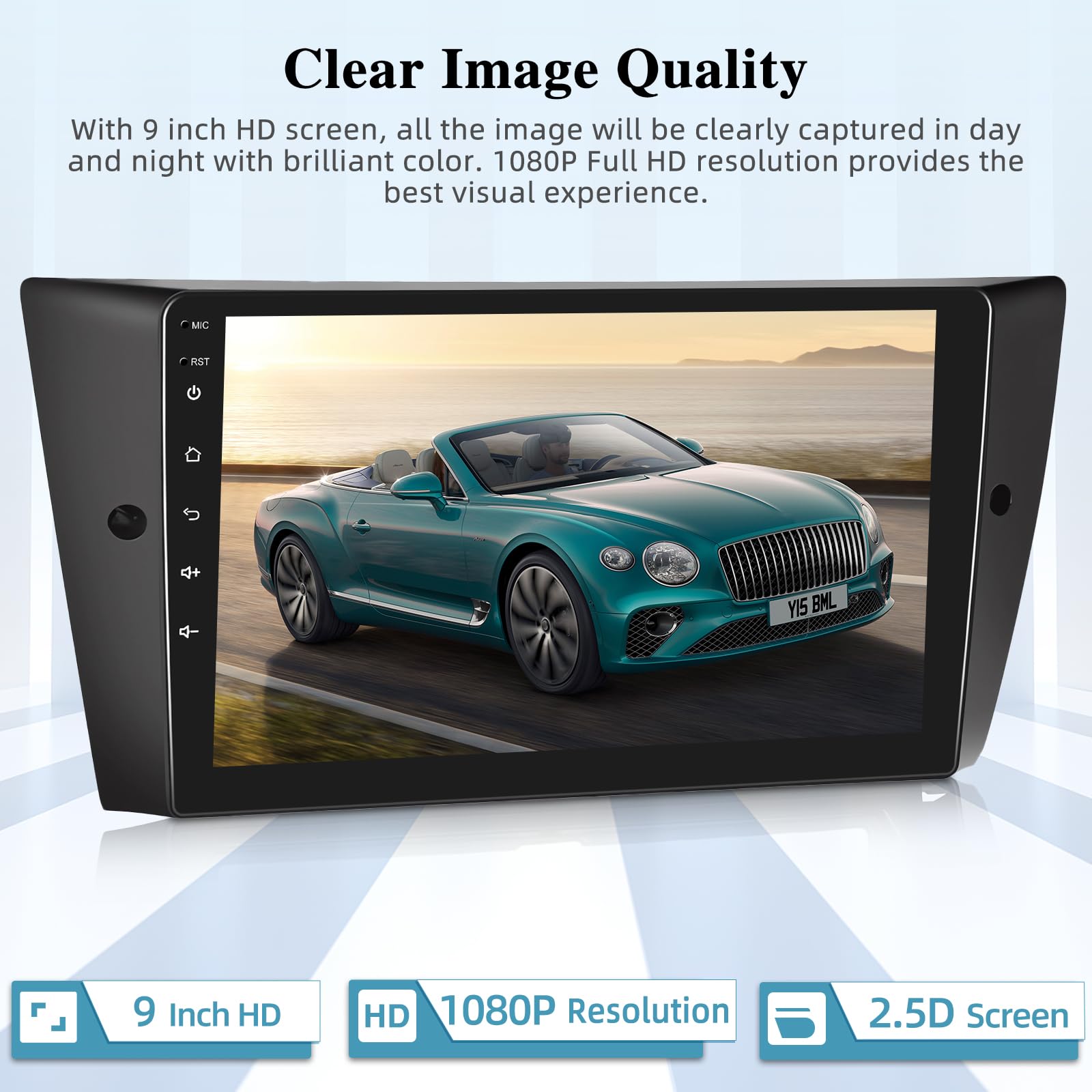 2+64GB Android Car Stereo for BMW 328i 335i E90/E91/E92/E93 (2005-2011) - 9