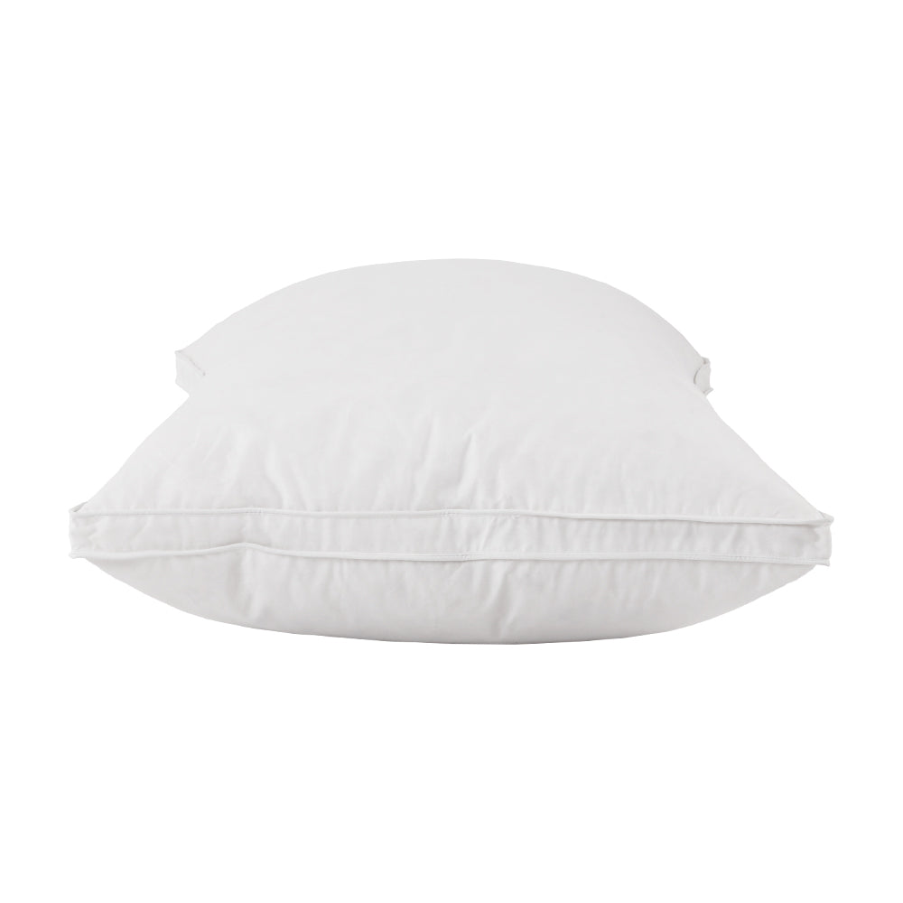 Premium Duck Feather Down Pillow Set of 2 - Ultra Soft Hypoallergenic Bed Pillows for Side, Back & Stomach Sleepers - Perfect for Home, Hotel & Travel Use