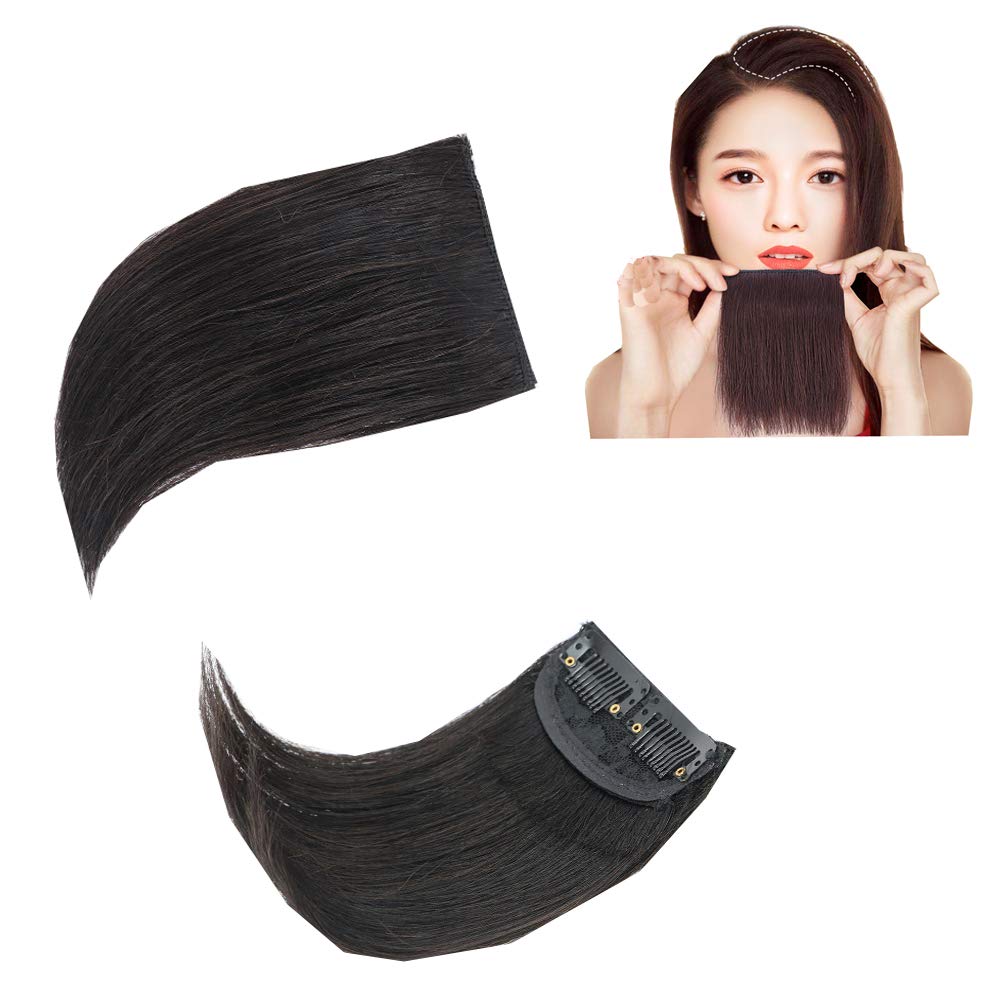 YEKEYI Real Hair Wig Pad - Invisible Hair Clip for Thinning Hair, Fluffy Hair Topper with Natural Look | Perfect for Daily Wear, Cosplay & Hair Volume Enhancement