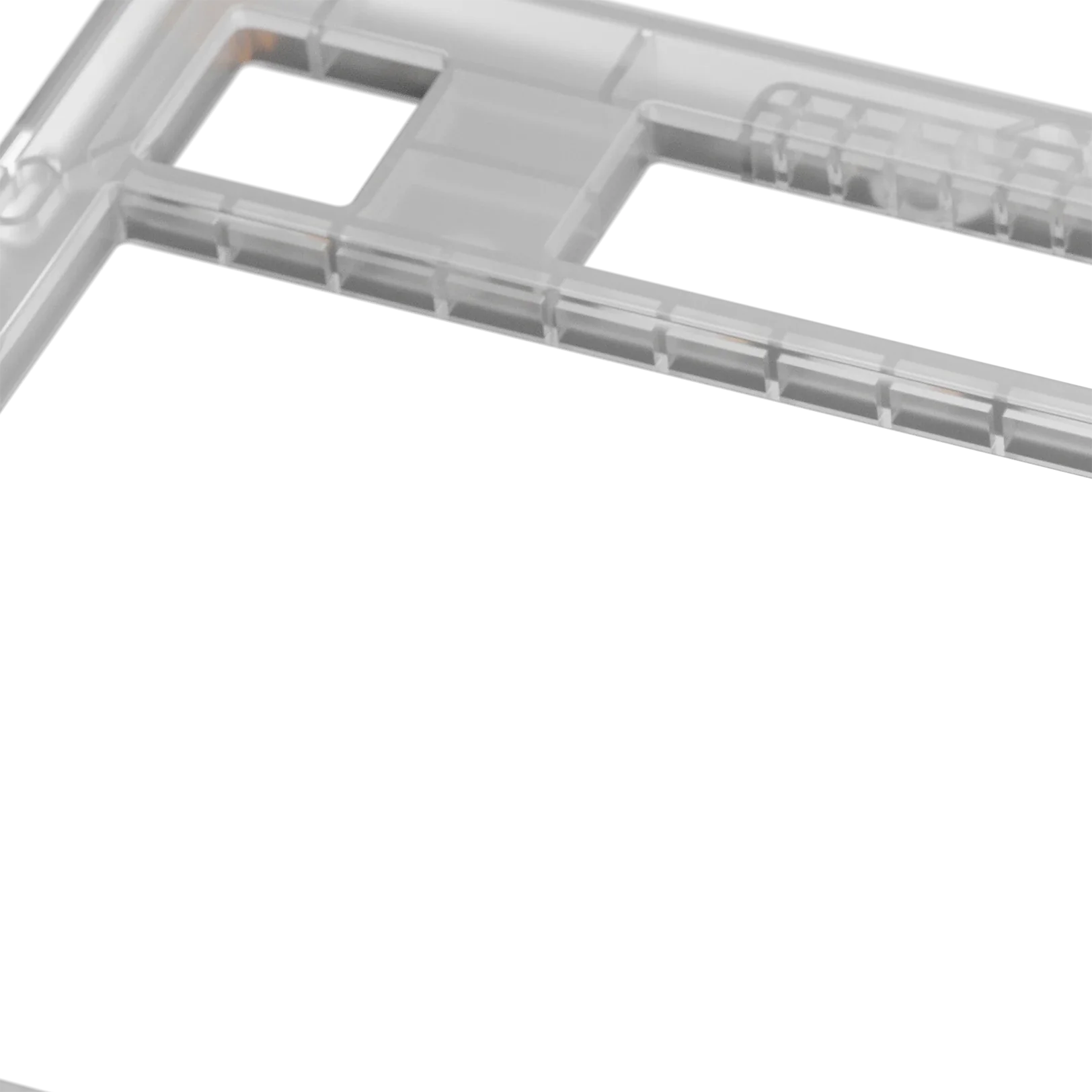 GMMK 3 Mechanical Keyboard Top Case - Frosted Plastic EXO Frame for Custom Builds | Perfect for Gaming, Typing & Office Work