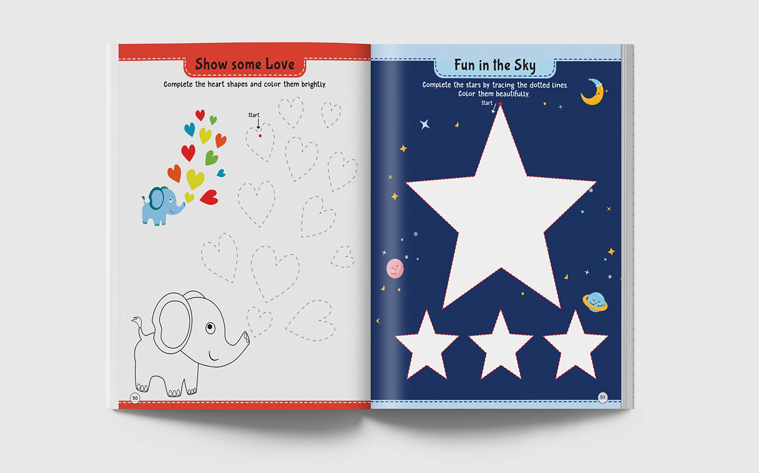 101 Pencil Control Activity Book for Kids - Tracing Practice Workbook for Preschool & Kindergarten - Improve Handwriting Skills for Classroom & Homeschool Learning