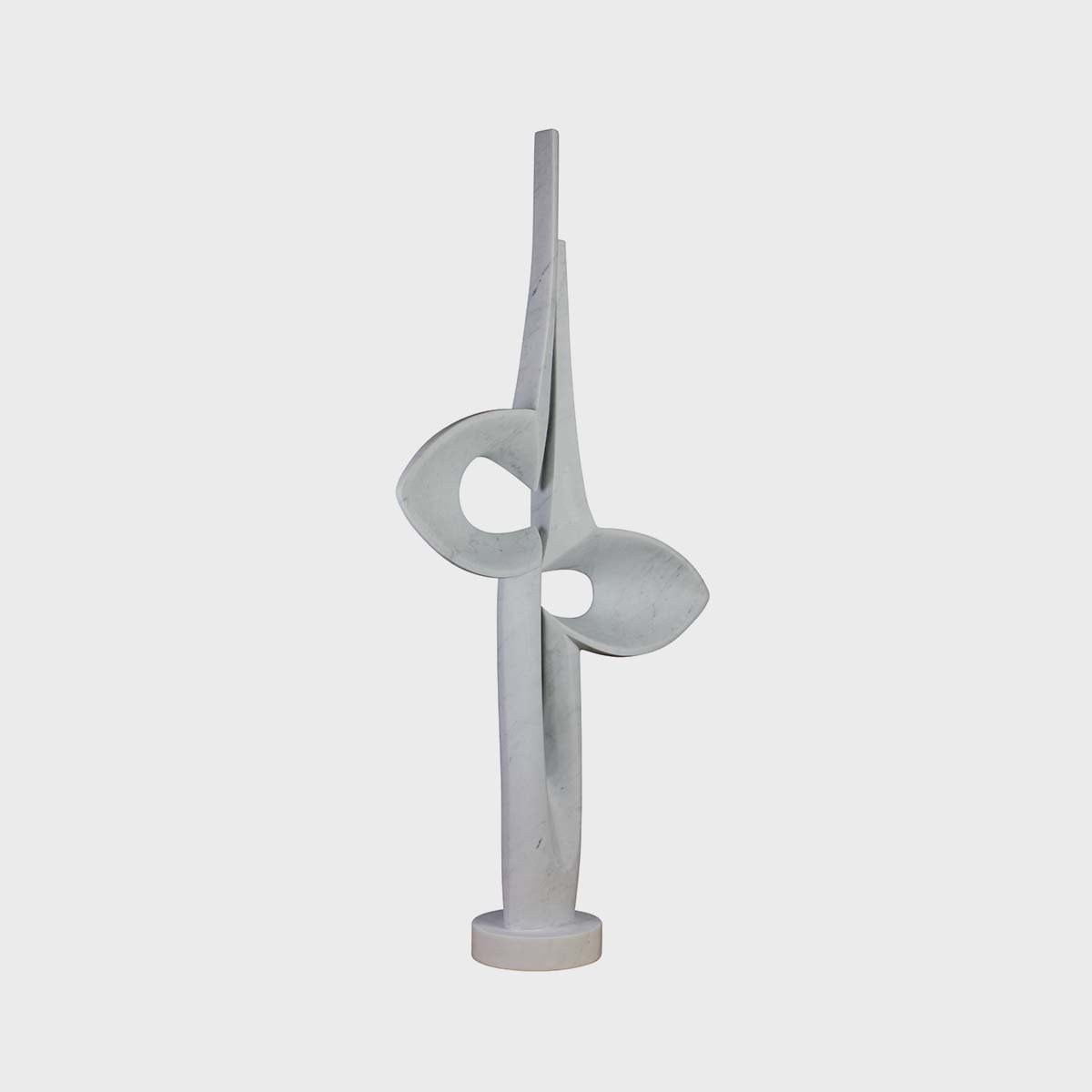Elegant Carrara Marble Sailboat Sculpture - Handcrafted Home Decor for Living Room, Office & Gifts | Perfect for Coastal, Nautical & Modern Interior Design