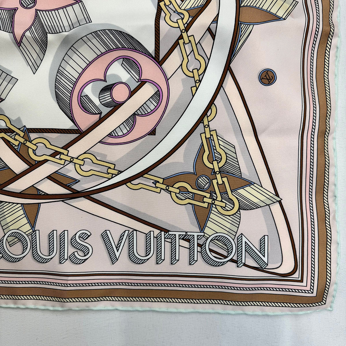 Authentic Louis Vuitton Monogram Shawl Scarf - Luxury Cashmere Blend Wrap for Women - Perfect for Travel, Gifts & Elegant Outfits