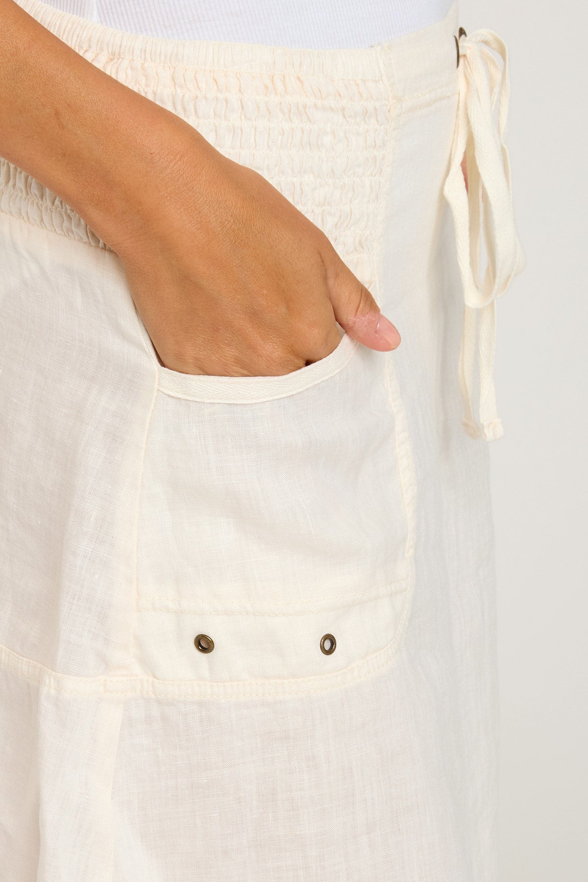 Kimball Skirt in Muted Primrose - Flowy Midi Skirt for Women | Casual & Office Wear | Perfect for Spring & Summer Outfits