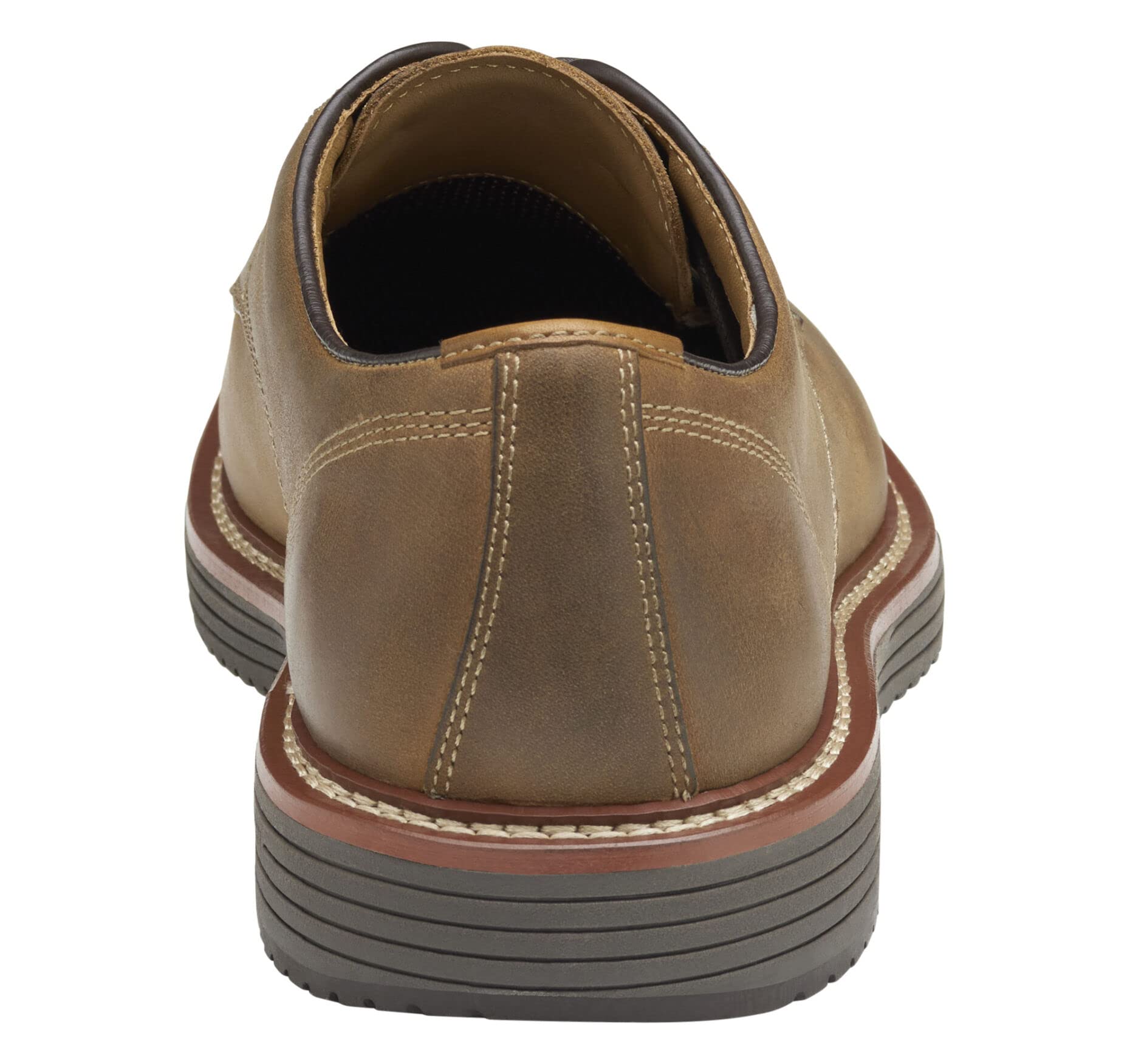 Johnston & Murphy Upton Plain Toe Men's Dress Shoes - Comfortable Business Casual Leather Shoes for Work & Office | Professional & Formal Occasions