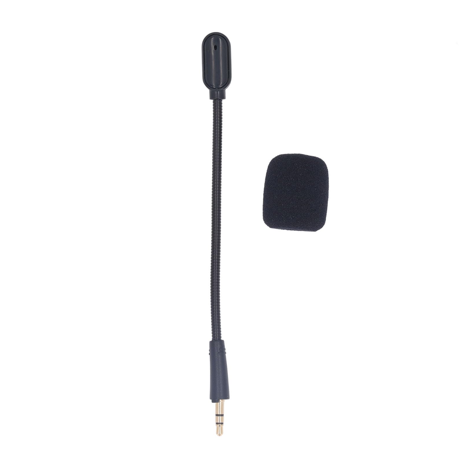 Barracuda X Replacement Gaming Microphone - 3.5mm Gold Plated Detachable Noise Cancelling Boom Mic with Foam Windscreen | Perfect for Streaming, Online Gaming & Voice Chat Accessories