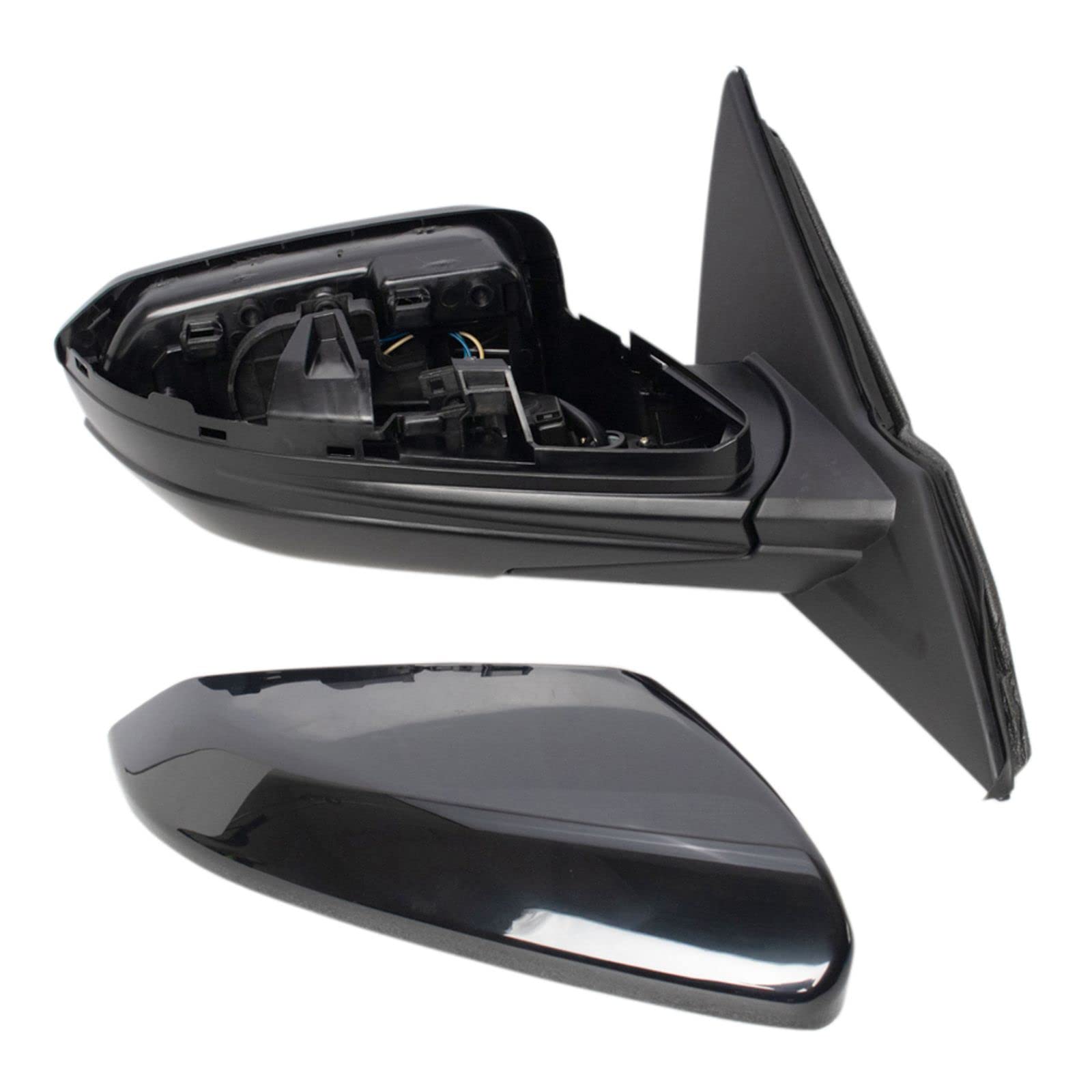 Right Side Passenger Mirror Replacement for 2017-2021 Honda Civic - No Heating Function (Part #HO1321342) - Perfect for Daily Commuting & City Driving