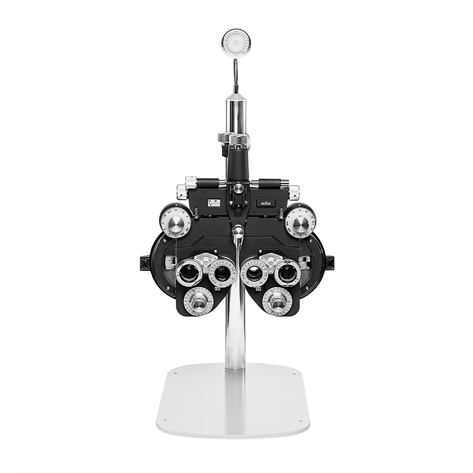 Professional Phoropter Stand for Eye Exams - Adjustable Ophthalmic Arm Bracket with Light for Optometry Clinics & Vision Testing Stations - Perfect for Optometrists, Eye Doctors & Medical Offices