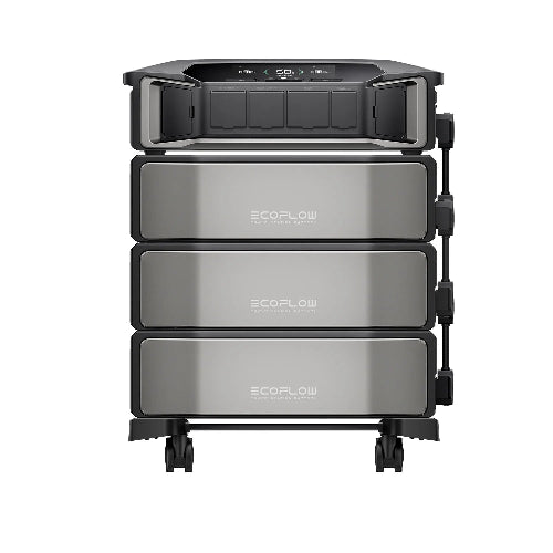 EcoFlow DELTA Pro Ultra Whole Home Backup Power Station - 3000W Portable Solar Generator for Emergency Power, Off-Grid Living & RV Camping - Reliable Energy Solution for Home, Outdoor & Travel