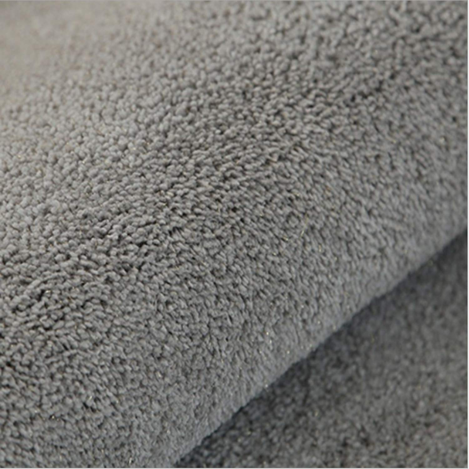 Premium Grey Memory Foam Bath Mat - Ultra Soft Absorbent Non-Slip Bathroom Rug (17