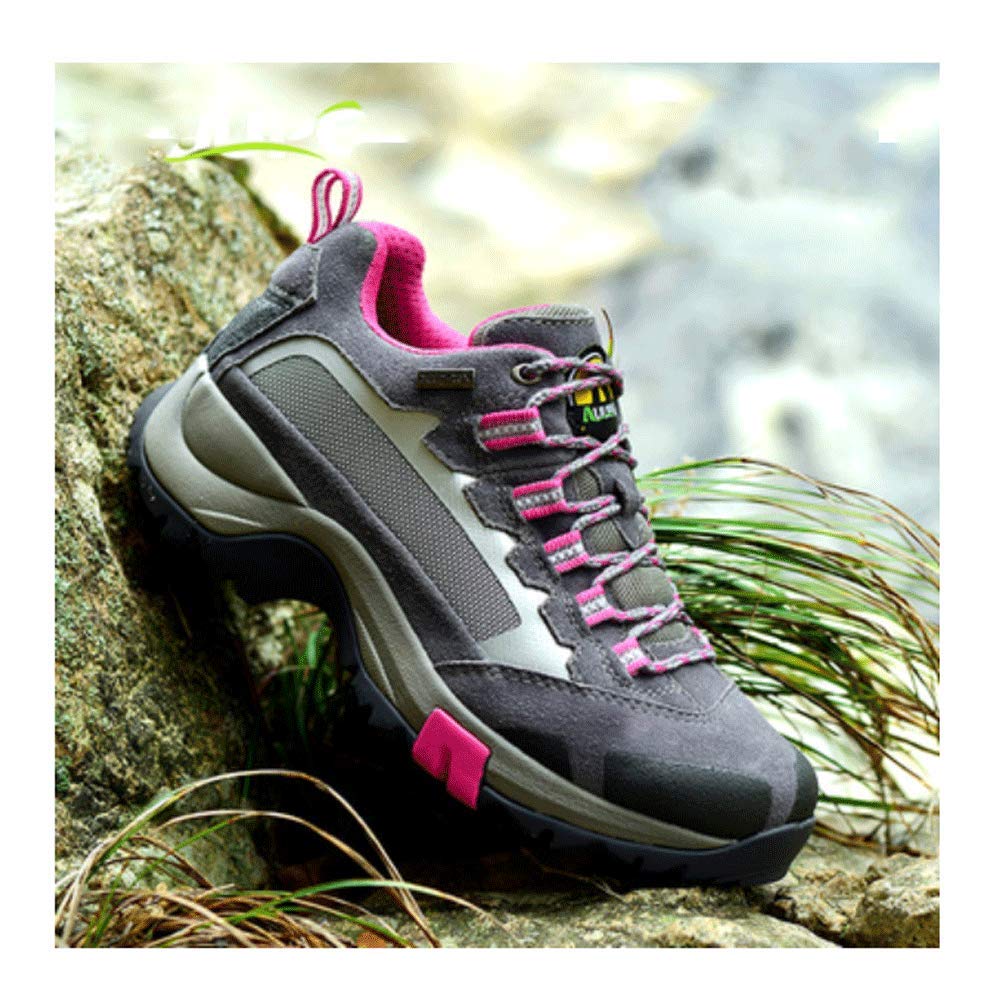 FACAI Women's Ultralight Non-Slip Road Cycling Shoes - Winter MTB Bike Shoes with Non-Lock Design for Mountain Biking - Pink Size 39 - Perfect for Outdoor Training & Commuting
