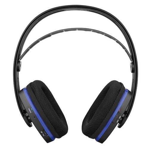 Artiste D2 2.4GHz Wireless TV Headphones with HiFi Deep Bass & Transmitter Dock - Perfect for Home Theater, Late Night Watching and Gaming