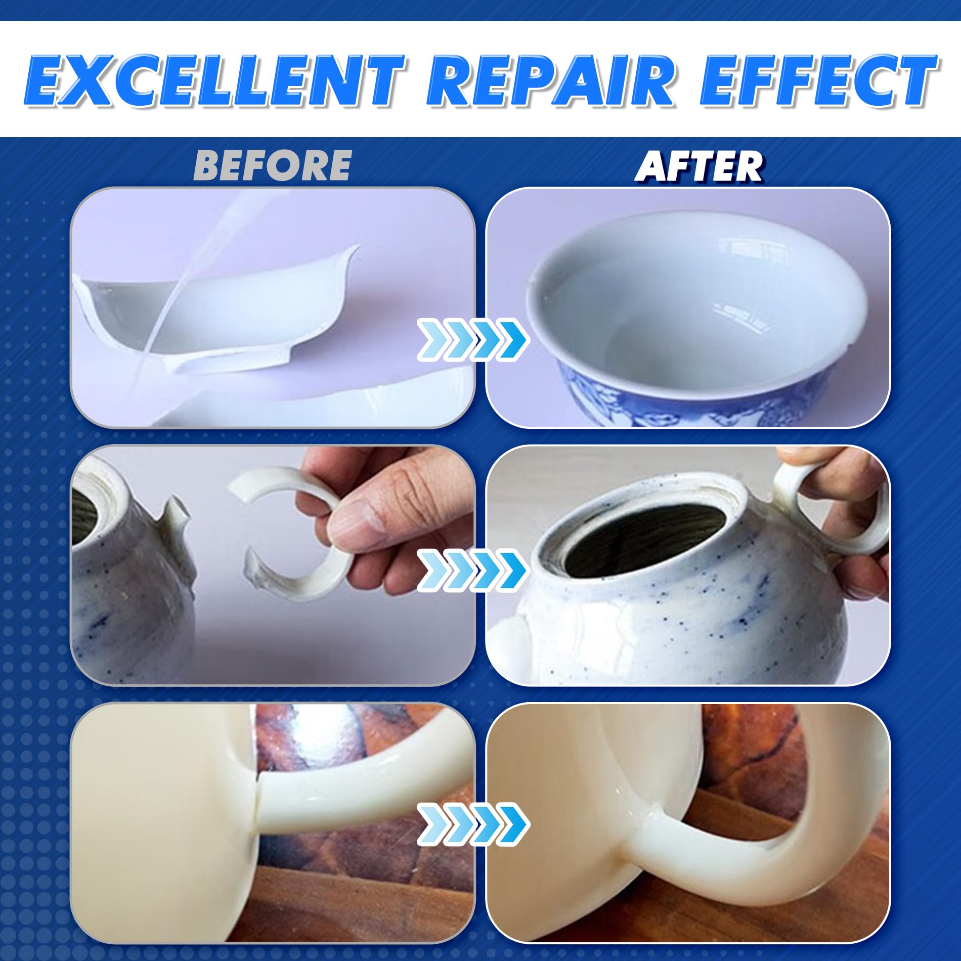 **Best Ceramic Glue – Ultra Strong Super Glue for Repairing Ceramic, Porcelain, Pottery & China – Waterproof, Heat Resistant, Food Safe Adhesive for Mugs, Dishes, Tiles & Crafts – Ideal for Home, Kitchen & DIY Projects**