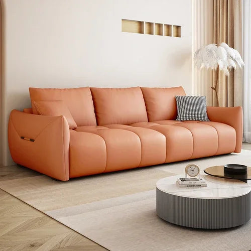 Luxury Designer Sectional Sofa Set - Modern Living Room Furniture for Home & Office - Perfect for Relaxing, Entertaining & Stylish Decor