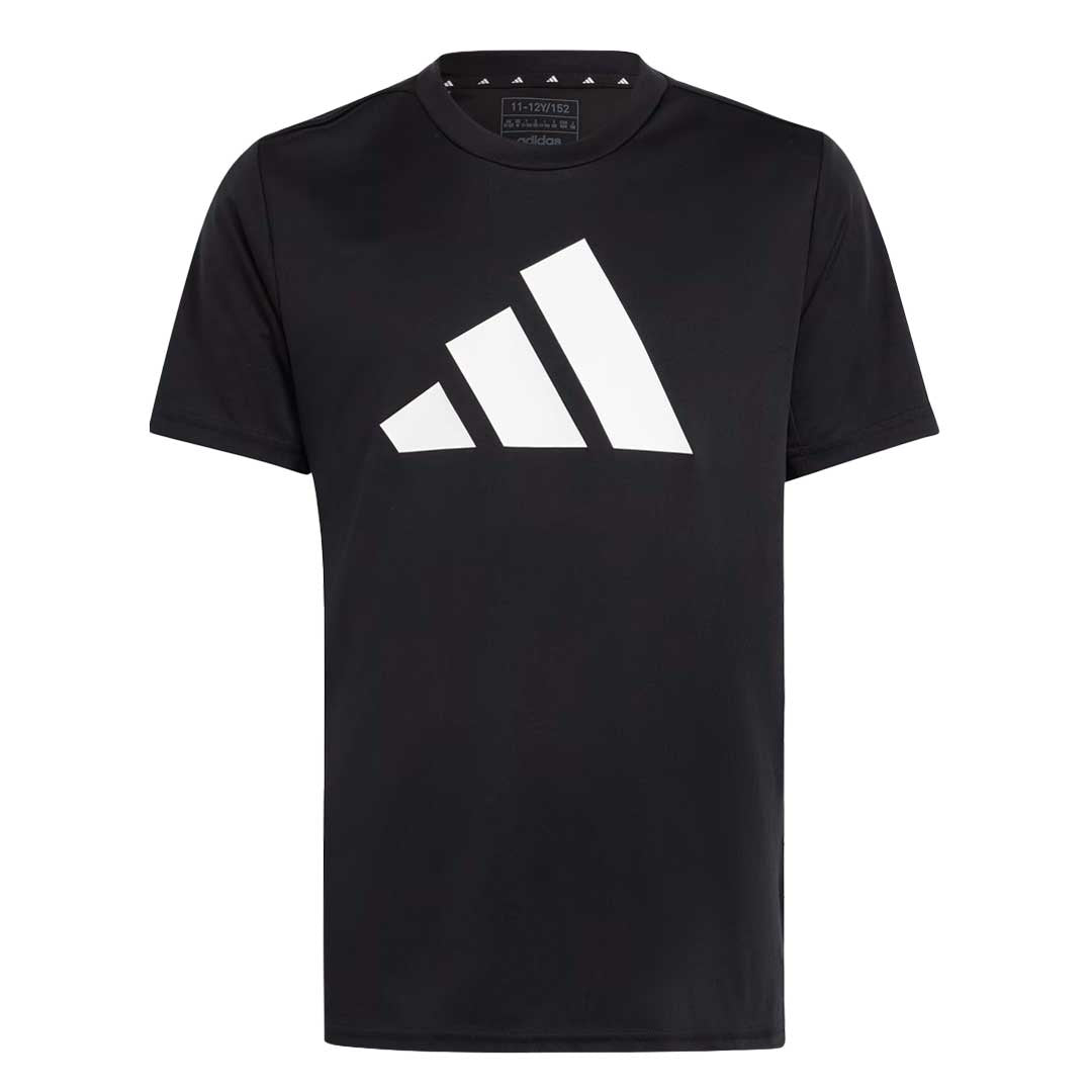 adidas Kids' (Junior) Train Essentials Aeroready Logo T-Shirt (IC5659) - Comfortable & Breathable Activewear for Sports, School & Everyday Play
