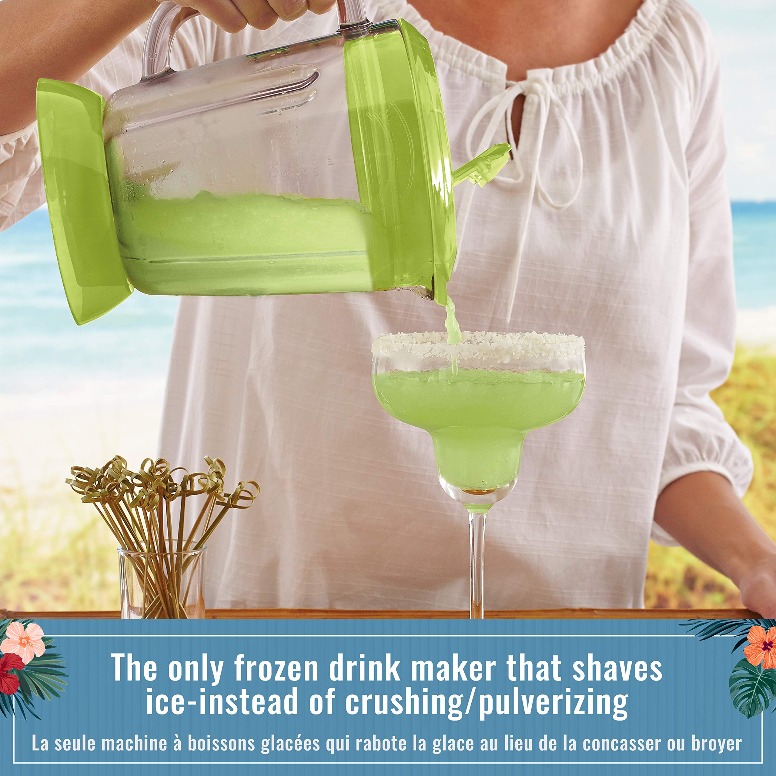 Margaritaville DM0500 Bahamas 36-Ounce Frozen Drink Maker - Perfect for Margaritas, Smoothies & Cocktails at Home Parties & Beach Gatherings
