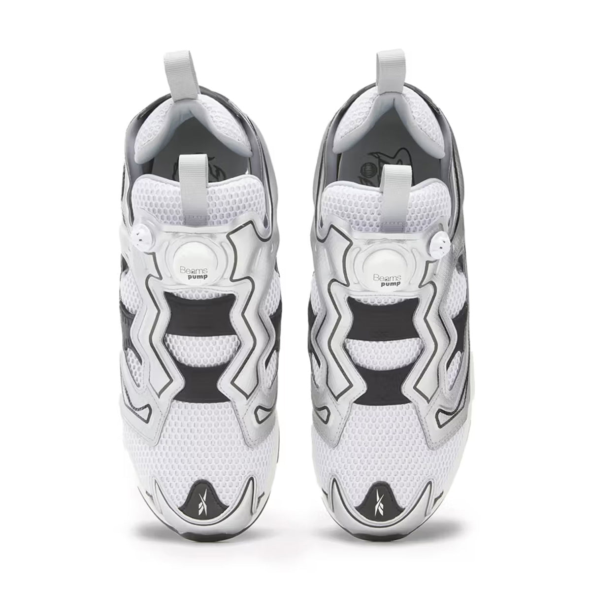 BEAMS x Reebok Instapump Fury '94 Retro Sneakers in Silver - Stylish & Comfortable for Running, Gym, and Casual Wear