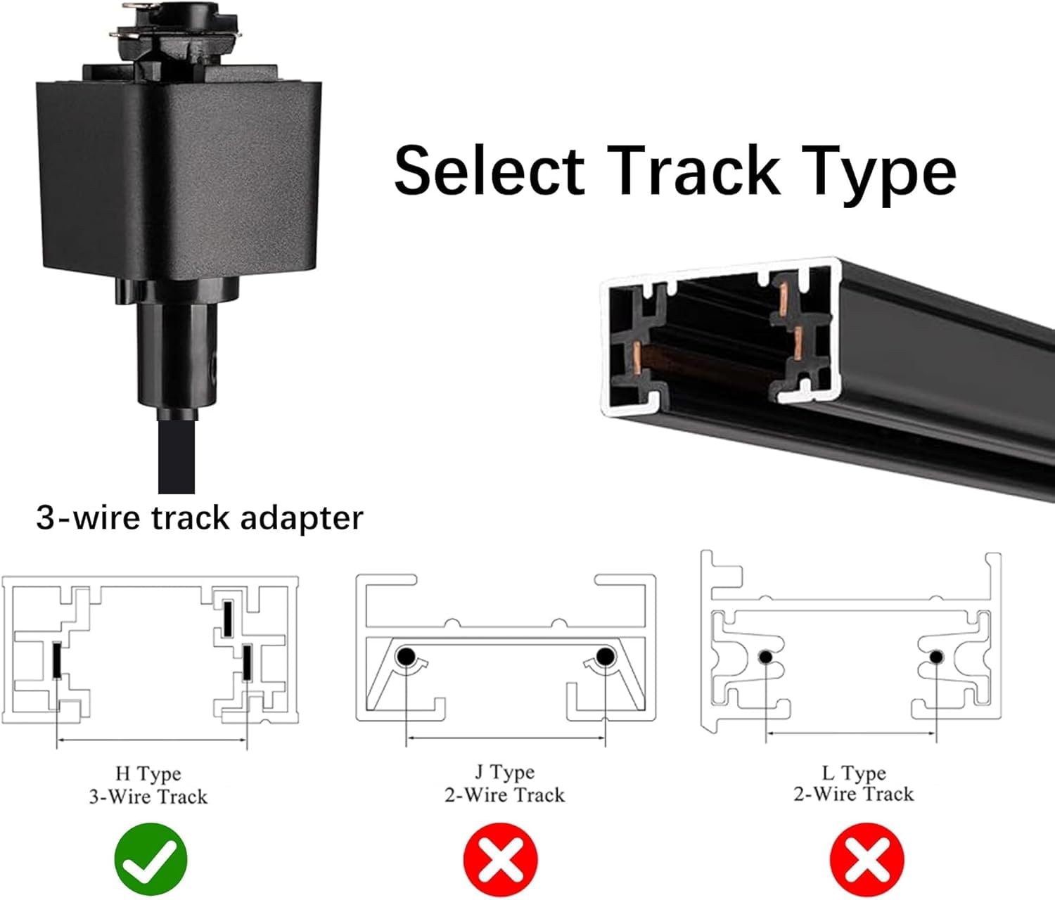 6-Pack Black Pendant Lights with 3CCT LED - Adjustable Track or Ceiling Mount Lighting Kit for Kitchen Island, Dining Room, Bedroom | Modern Restaurant, Hotel & Bar Decor Lighting Solution
