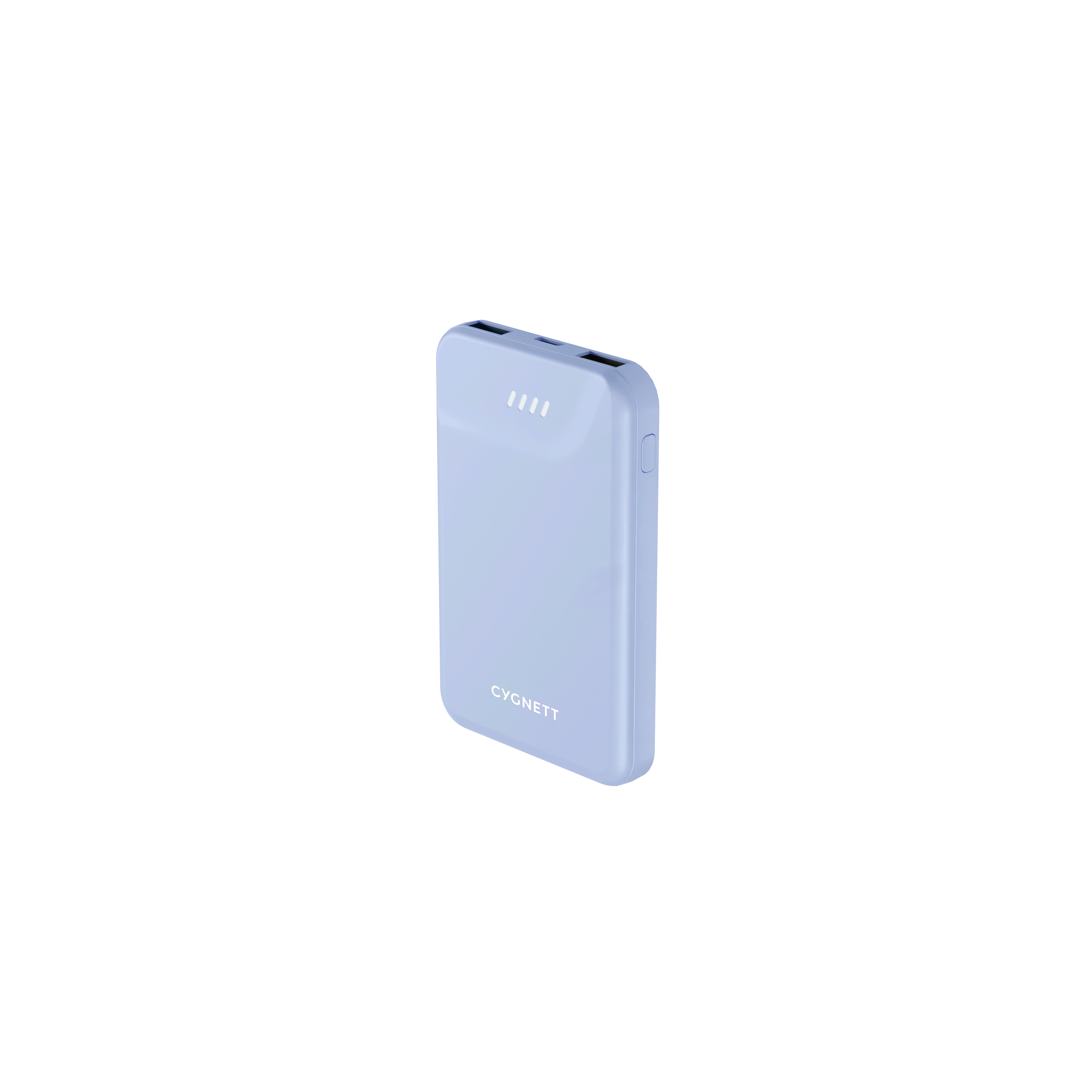 ChargeUp Move Gen2 5K Portable Power Bank - 5000mAh Fast Charging Battery Pack with LED Display, Compact & Lightweight (Blue) - Perfect for Travel, Camping, and Emergency Power Backup