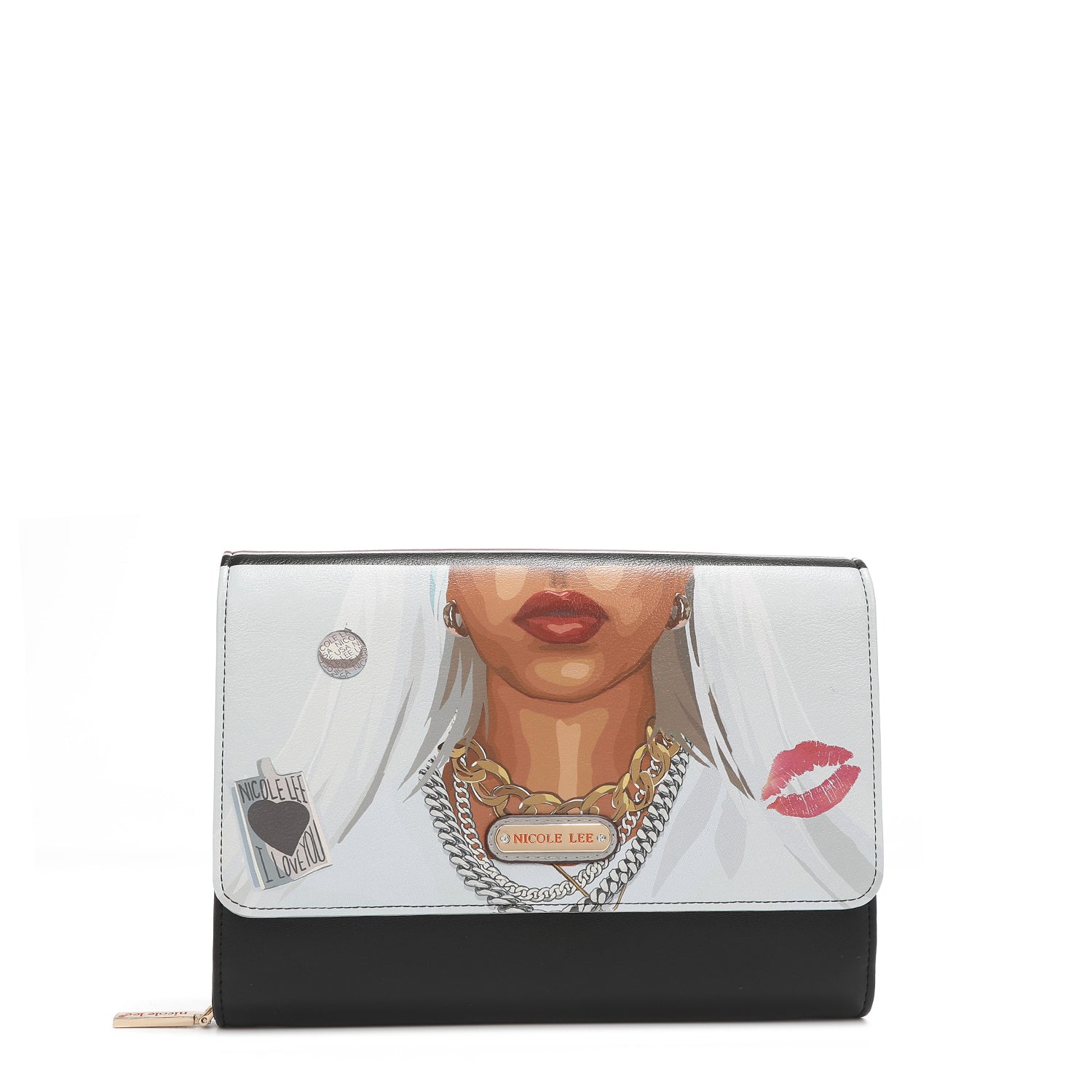 AUBRI Crossbody Wallet for Women - Stylish RFID Blocking Leather Phone Purse with Adjustable Strap - Perfect for Travel, Shopping, and Everyday Use