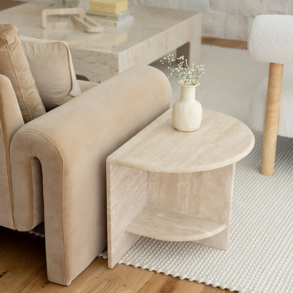 Modern Archer Side Table - Stylish & Functional End Table for Living Room, Bedroom, or Office - Perfect for Coffee, Books, and Decor