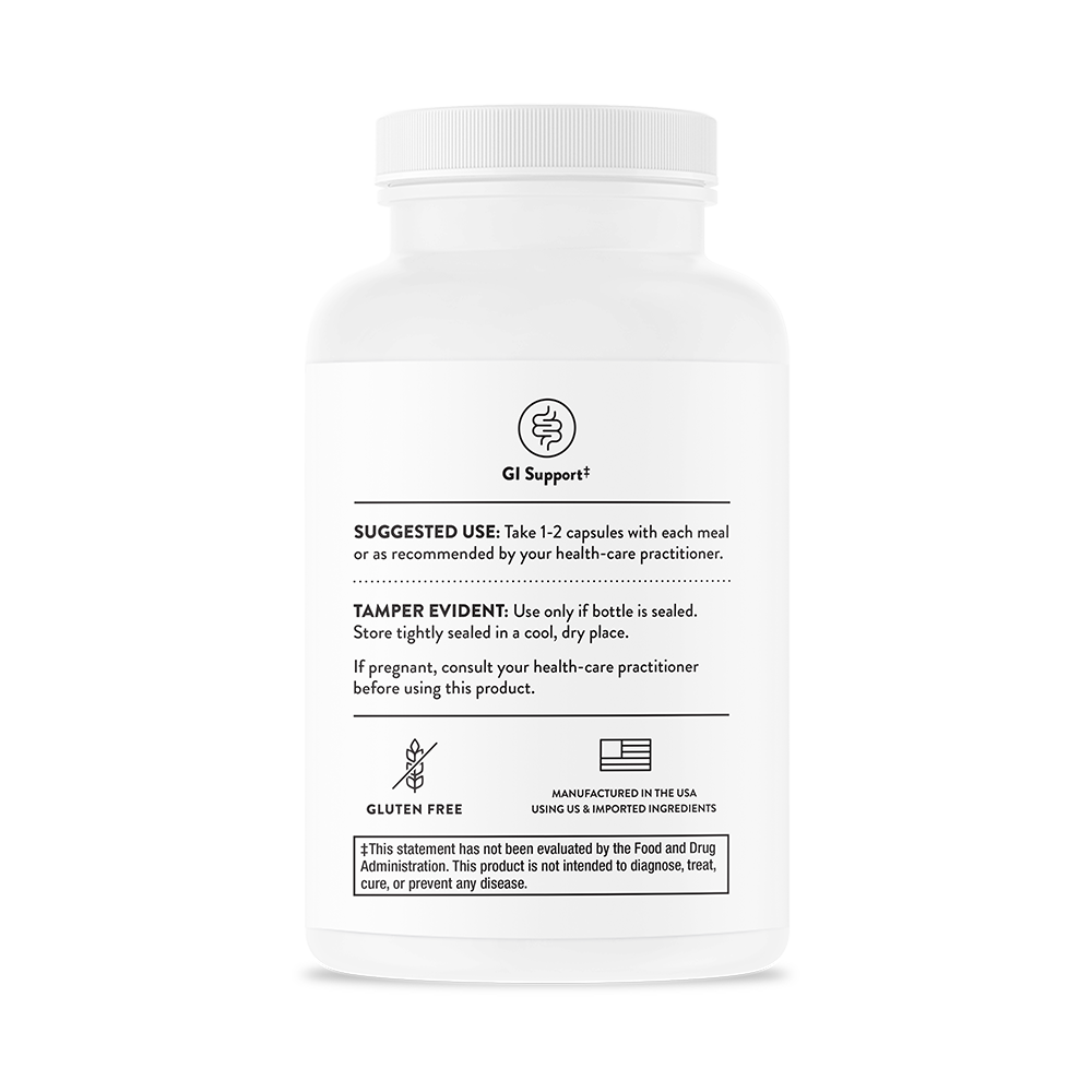 Thorne Advanced Digestive Enzymes Supplement (SD405) - Supports Healthy Digestion & Nutrient Absorption for Gut Health - Ideal for Meals, Travel & Digestive Comfort