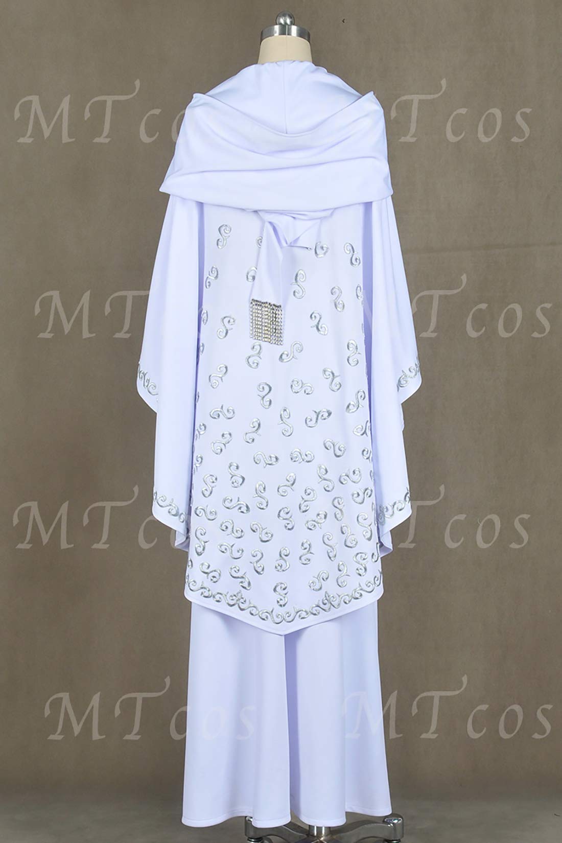 Star Wars Princess Leia Organa Deluxe White Costume Set - Halloween Cosplay Outfit for Women | Perfect for Comic Con, Cosplay Events & Halloween Parties