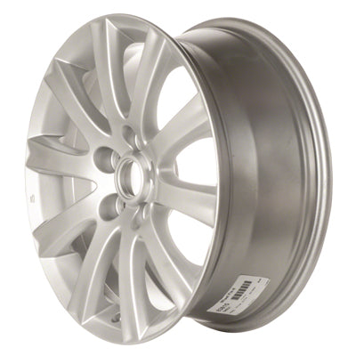 17 Inch Mazda CX7 OEM Silver Wheel Rim ALY064931 (2010-2012) - Perfect Replacement for Mazda CX7 Models - Ideal for Road Trips & Daily Commuting