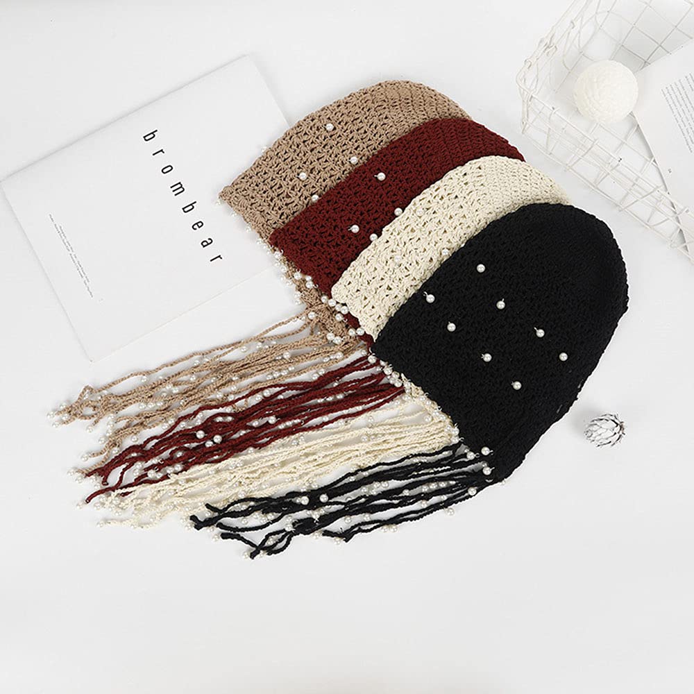 Handmade Crochet Winter Hats for Women - Fashionable Beanie & Cloche Cap - Cozy Knitted Headwear for Cold Weather, Outdoor Activities & Daily Wear