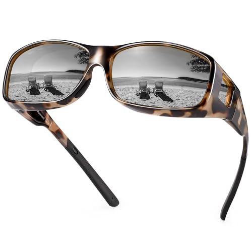 B03 Beige Tortoise Frame/Grey Lens