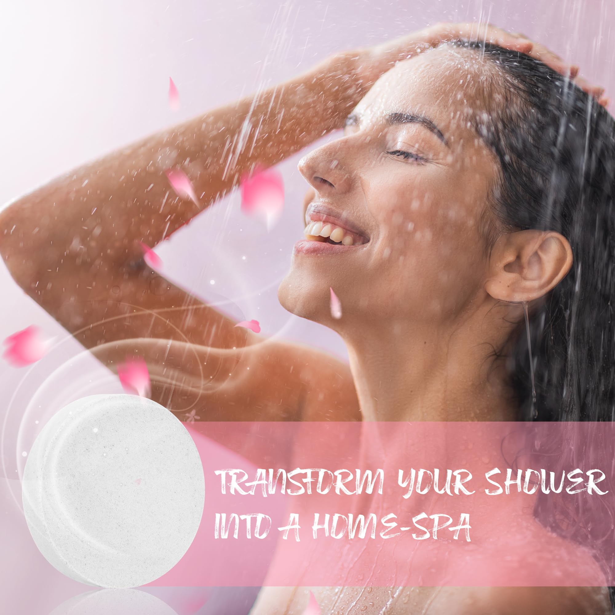 2024 Organic Aromatherapy Shower Steamers - 8 Pack Essential Oil Shower Bombs for Nasal Relief, Stress Relief & Relaxation | Perfect Birthday Gifts for Women, Self Care Gifts for Girls, Stocking Stuffers for Friends & Family | Use in Bathroom for Spa-Like Experience, Morning Refreshment & Nighttime Relaxation