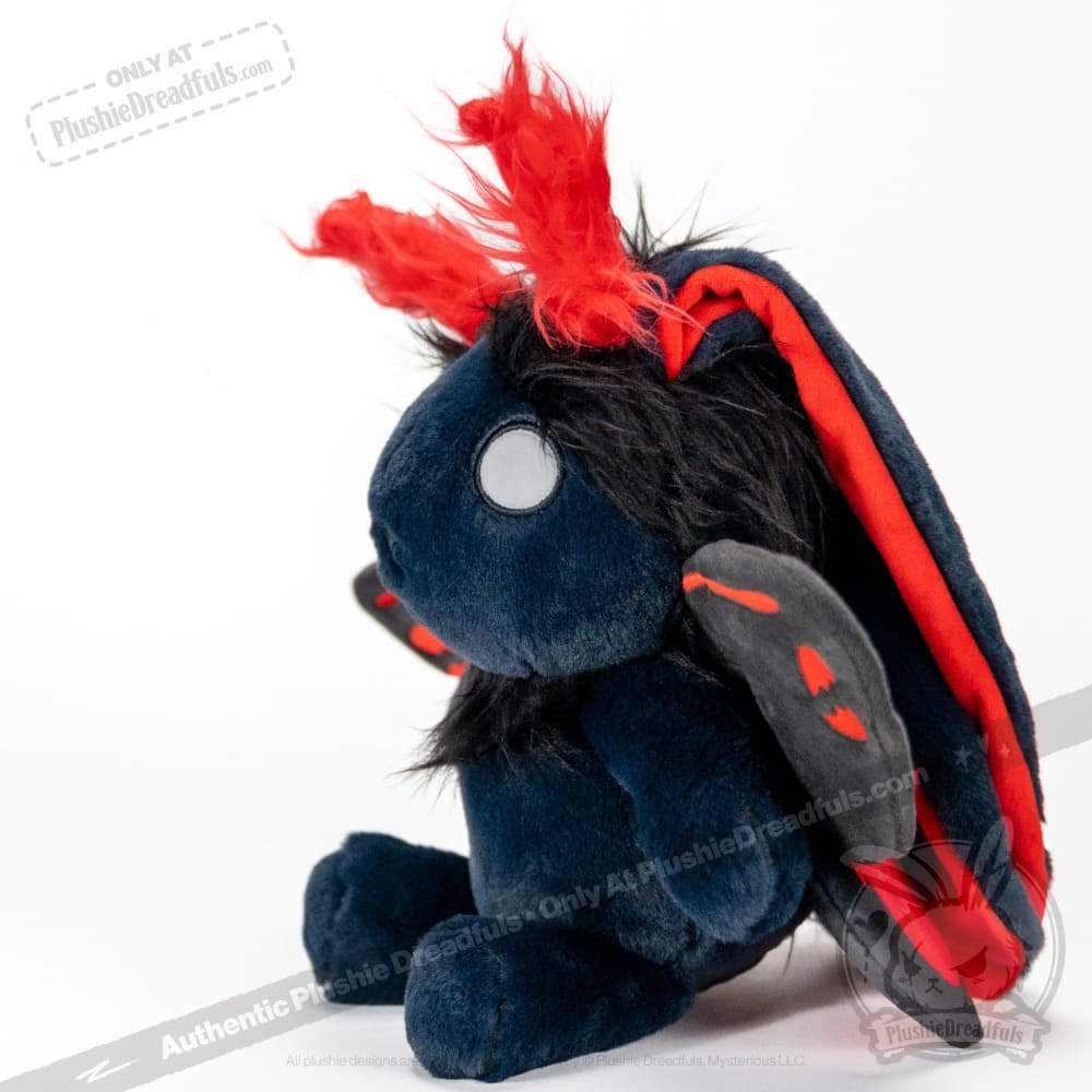 Plushie Dreadfuls Emo Moth Rabbit Stuffed Animal - Soft Cute Plush Toy for Kids, Teens & Collectors | Perfect for Gifts, Bedroom Decor & Emotional Support