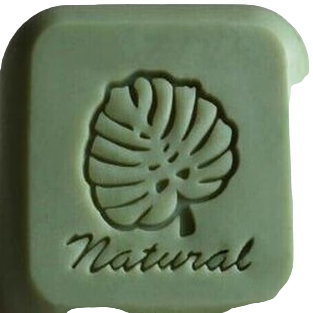 Handmade Turtle Leaf Soap Mini DIY Stamp Seal - Natural, Organic, Vegan for Bath, Gift, and Home Decor - Perfect for Spa, Wedding Favors, and Crafting