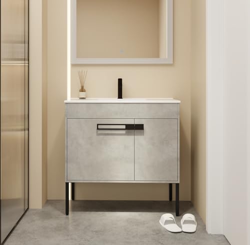 Cement Grey,36 Inch