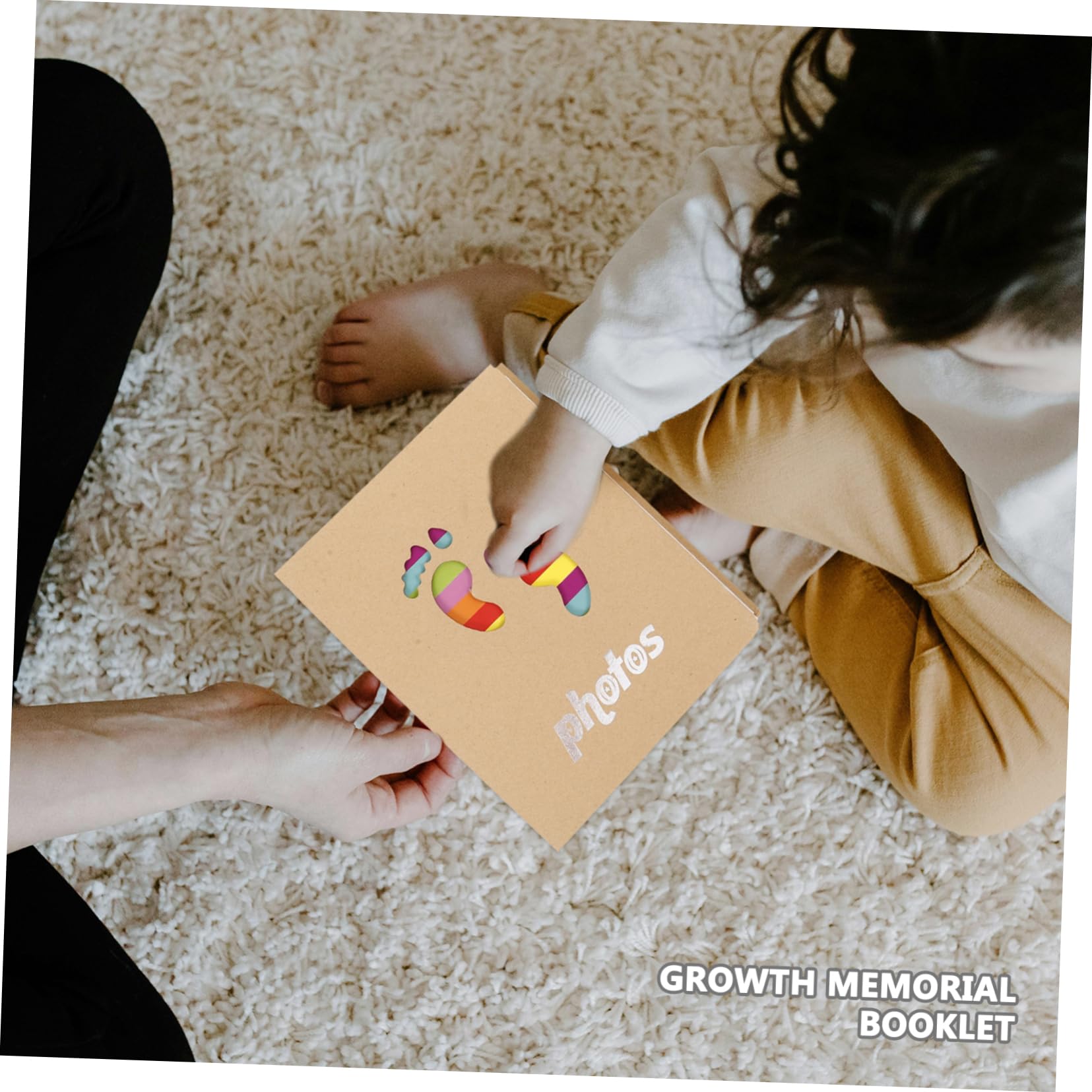 Premium Cabilock 2-Piece Baby Photo Album Set - Acid-Free Scrapbook for Newborn Memories, Family Pictures & Wedding Photos | Perfect for Baby Showers, Christenings & Family Keepsakes