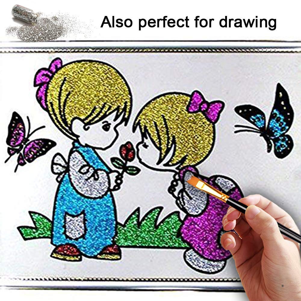 Shidara 48-Piece 3D Nail Art Decoration Kit with Glass Bottles & Free Tweezer for DIY Nail Designs - Perfect for Home Salons, Nail Artists & Beginners