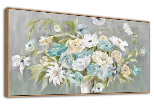White Yellow Blue Flowers