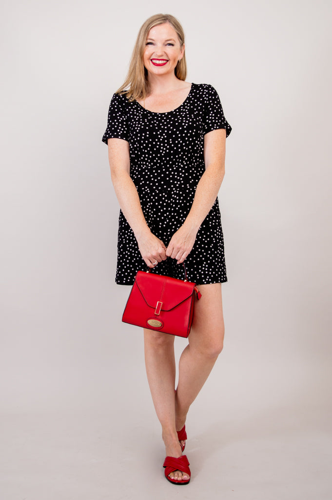 Jolin Romper for Women - Stylish Polka Dot Bamboo Fabric Jumpsuit - Perfect for Summer Outings, Beach Vacations & Casual Wear