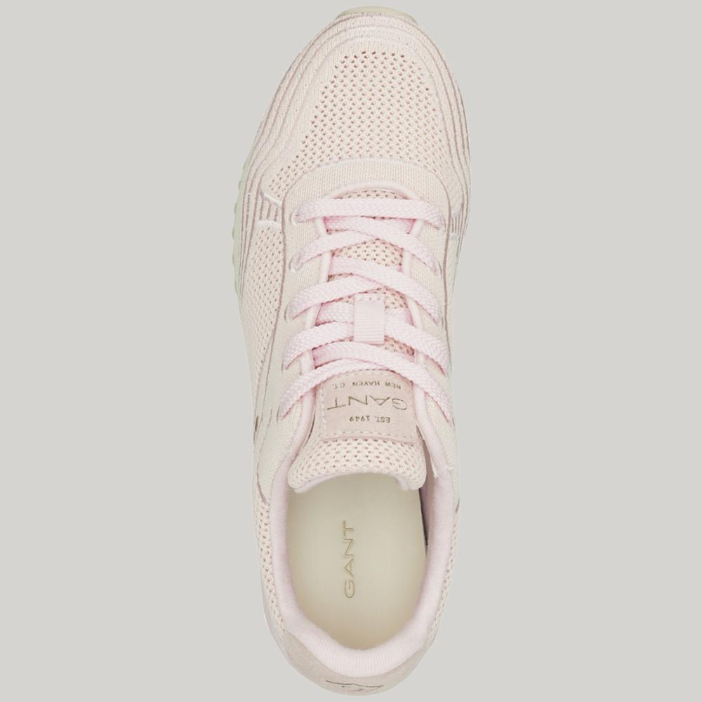 Gant Footwear Women's Bevinda Sneaker - Comfortable Pink Casual Shoes for Walking, Running & Everyday Wear | Fashion Sneakers for Women | Lightweight & Breathable Design