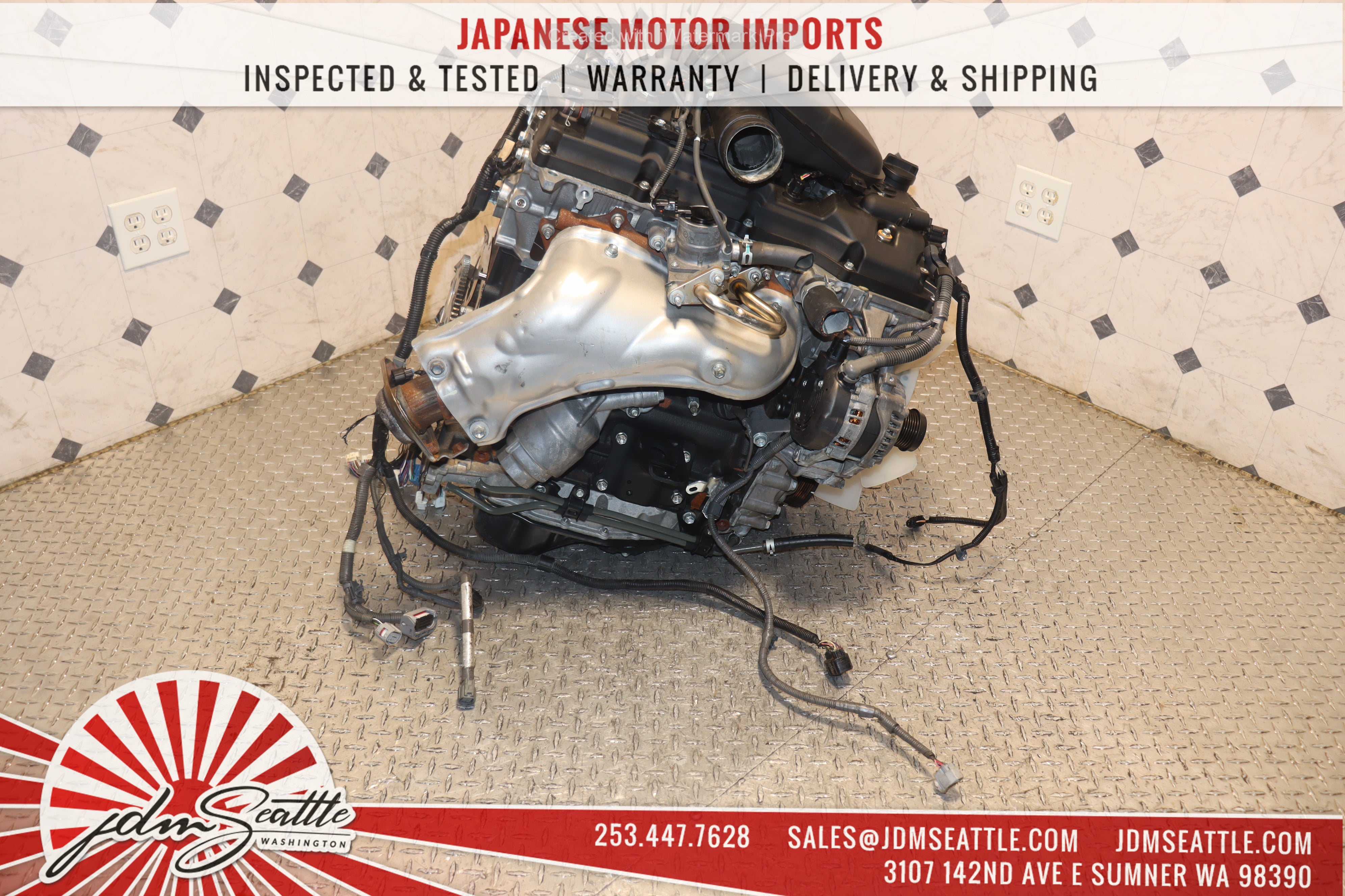 2005-2015 Toyota Tacoma 2TR-FE DOHC VVT-i Engine Replacement - Compatible with JDM Models | Perfect for Off-Roading, Daily Driving & Performance Upgrades