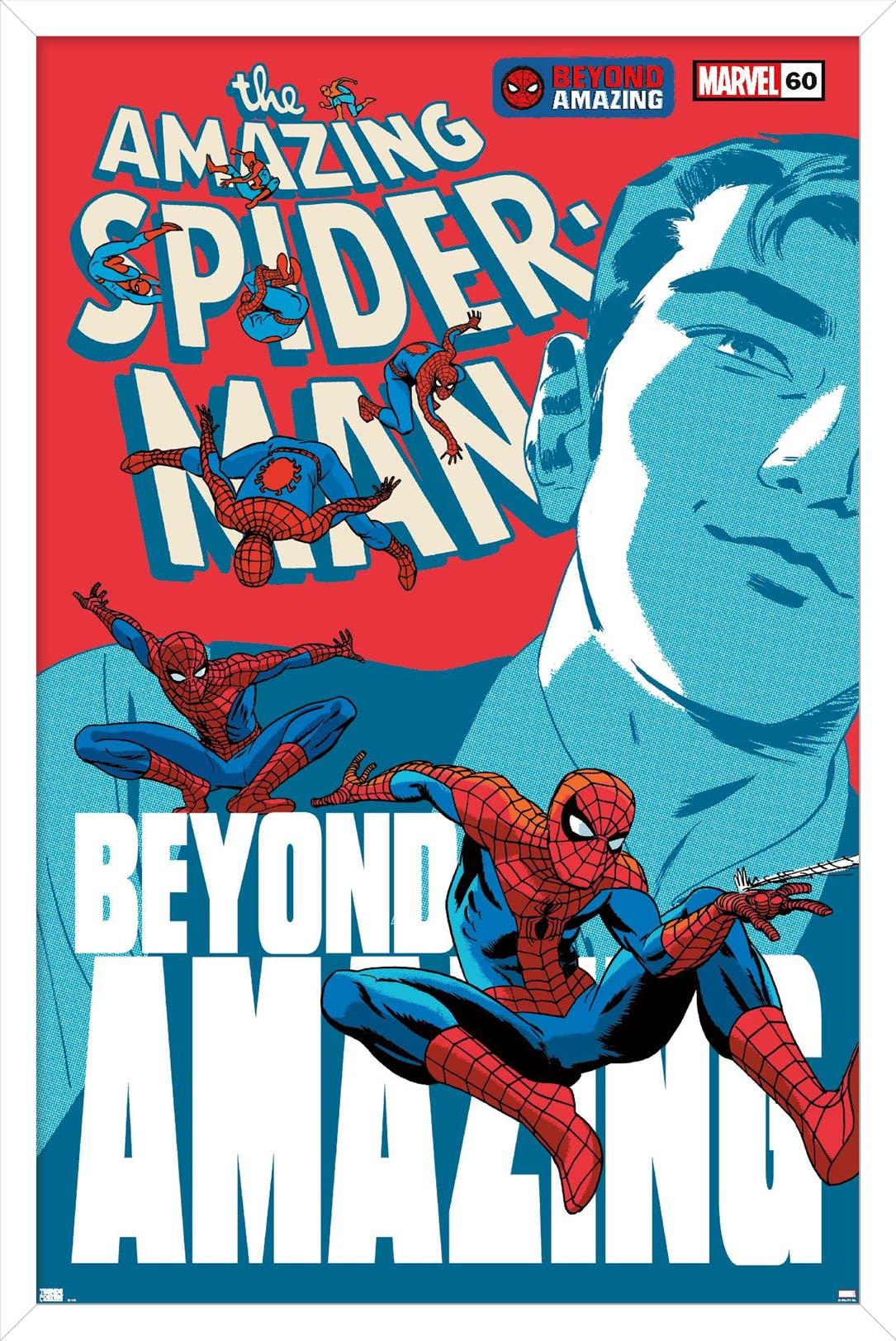 Trends International Marvel Comics Spider-Man: Beyond Amazing - Peter Parker Cover Wall Poster, 34