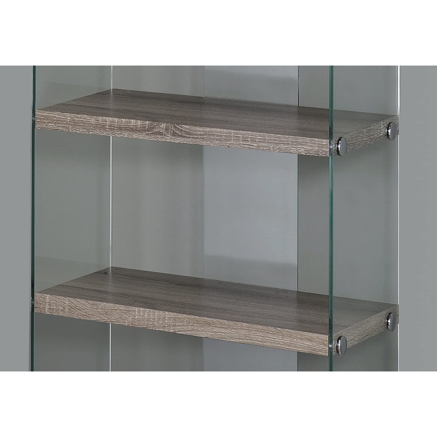 Monarch Specialties 5-Shelf Etagere Bookcase - 60