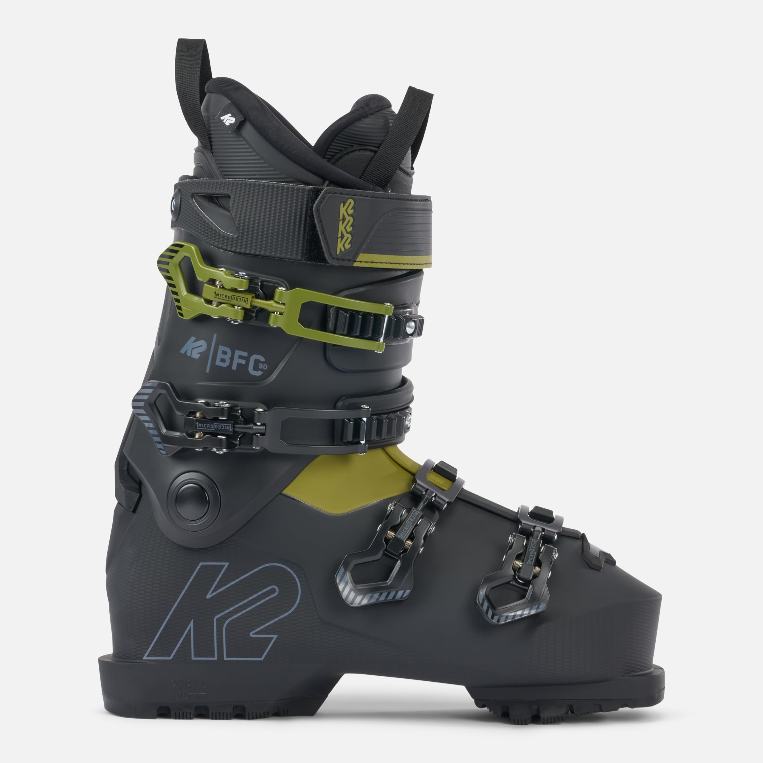 K2 BFC 90 Men's Ski Boots - High-Performance Alpine Skiing Boots for Downhill & Freeride - Perfect for Resort Skiing & Backcountry Adventures