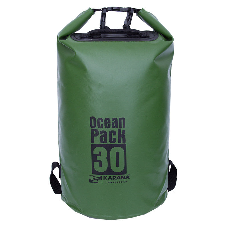 **Karana Ocean Pack 30L Waterproof Dry Tube Bag – Durable Floating Dry Bag for Kayaking, Boating, Camping & Beach Adventures**