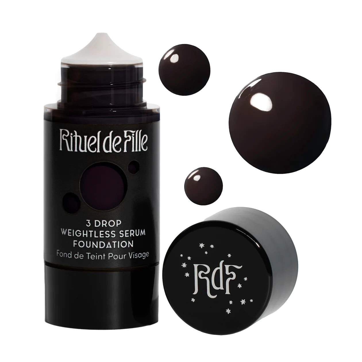 Rituel De Fille 3 Drop Weightless Serum Foundation - Lightweight Liquid Makeup with Buildable Coverage for Flawless Skin | Perfect for Daily Wear & Special Occasions