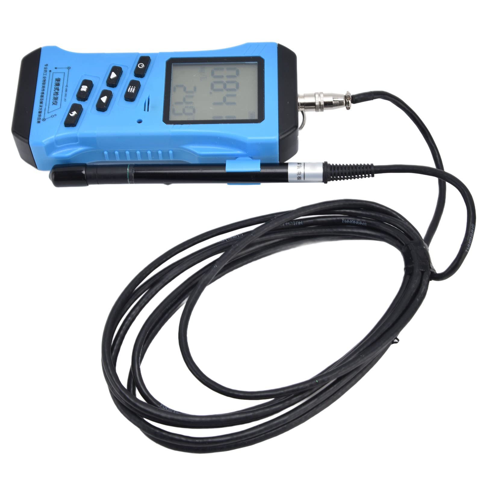Portable LCD Dissolved Oxygen Meter - High Sensitivity Water Tester with Backlight for Aquariums, Ponds & Swimming Pools | Perfect for Water Quality Testing in Hydroponics, Fish Tanks and Aquatic Research