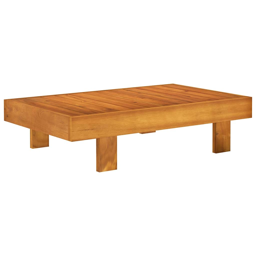 Modern Square Coffee Table - 39.4