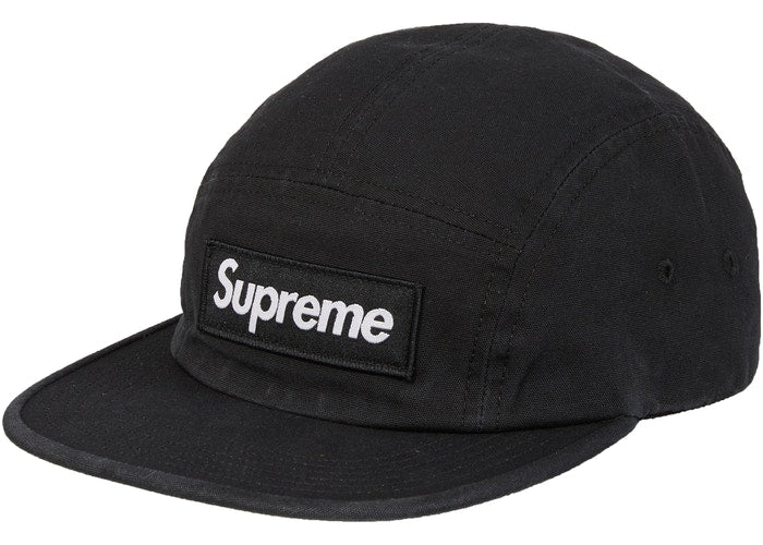 Supreme Military Camp Cap (FW19) - Black Army Style Hat for Men - Perfect for Outdoor Adventures, Streetwear Fashion & Urban Lifestyle