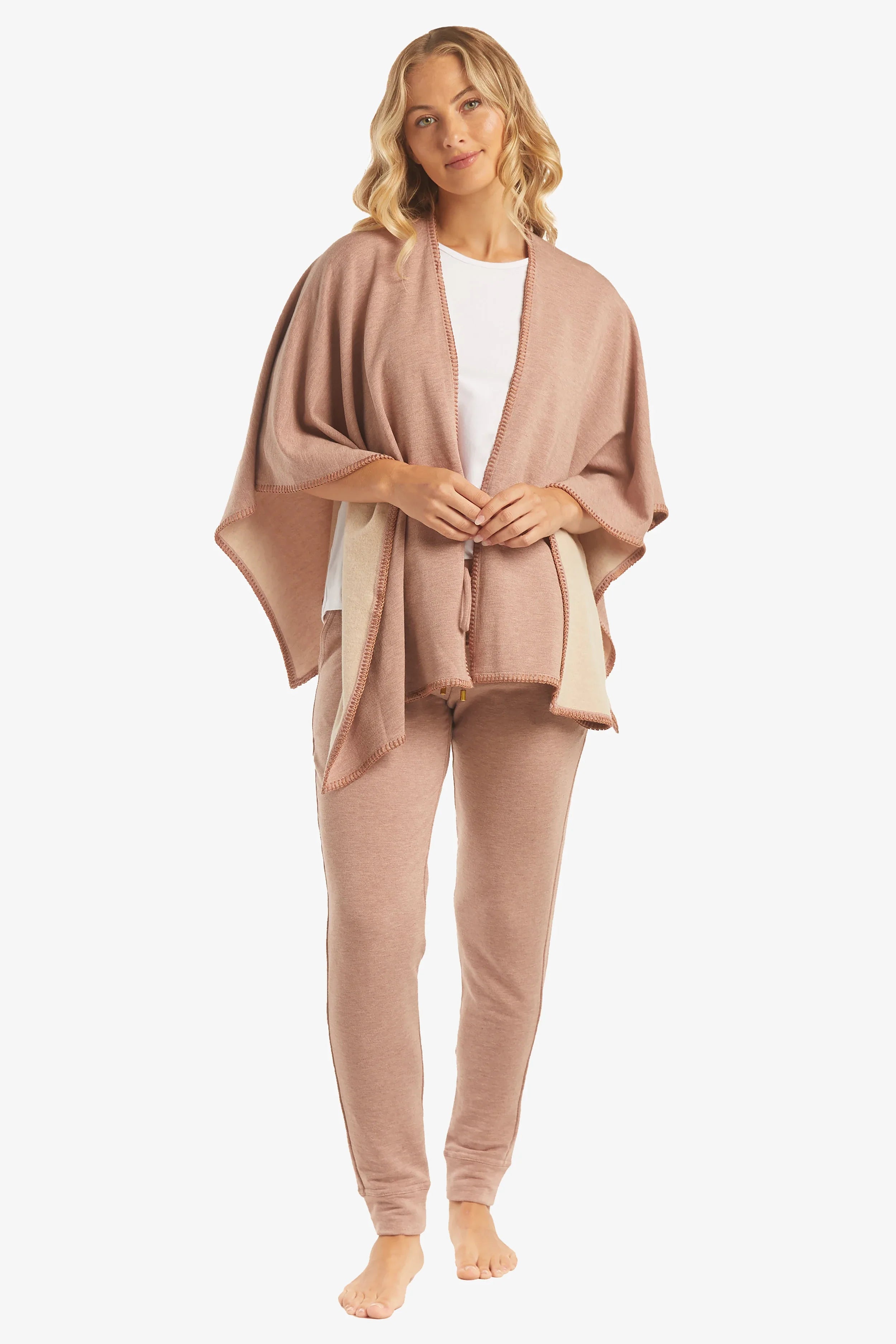 Maxwell Wrap - Soft Blush Rose Scarf for Women | Elegant Fashion Accessory for Outfits, Parties & Special Occasions